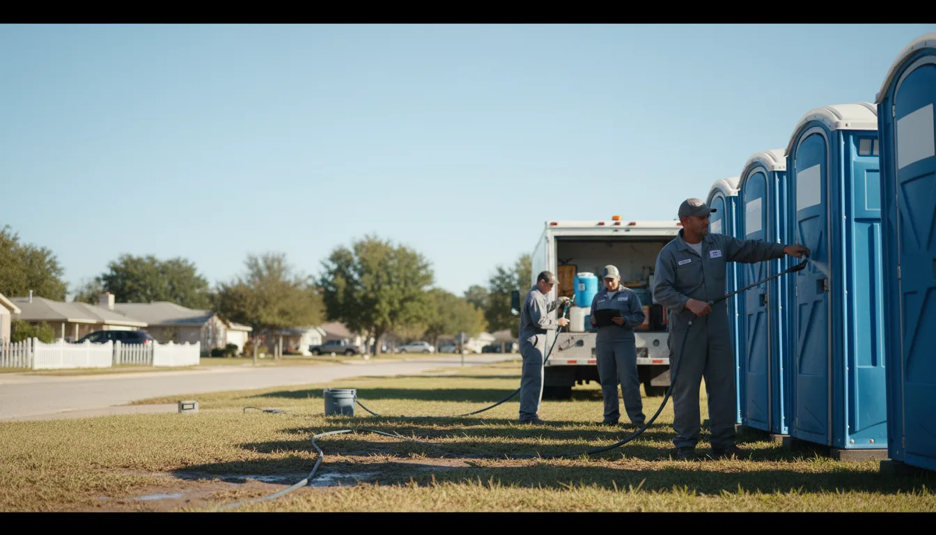 Long-Term Portable Toilet Rental in Brainard, NE near me